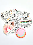 Set of 4 Stickers - For Her