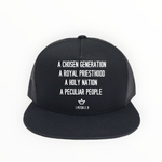 A Chosen Generation - Black Trucker Hat