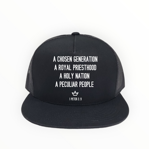 A Chosen Generation - Black Trucker Hat