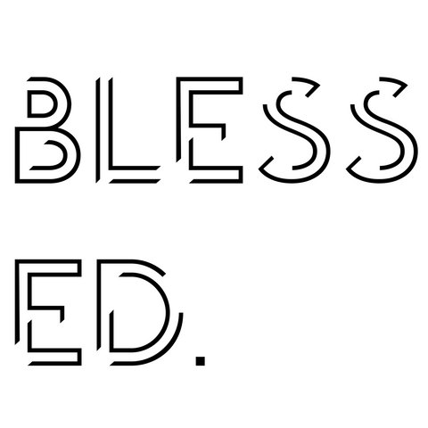 Blessed - Vinyl Decal