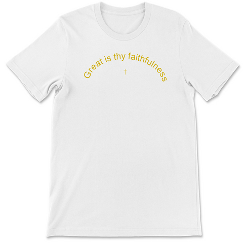 Great is Thy Faithfulness- Tee