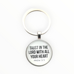 Trust In The Lord With All Your Heart- Keychain