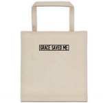 Grace Saved Me - Canvas Tote Bag