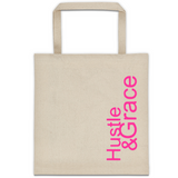 Hustle & Grace - Canvas Tote Bag