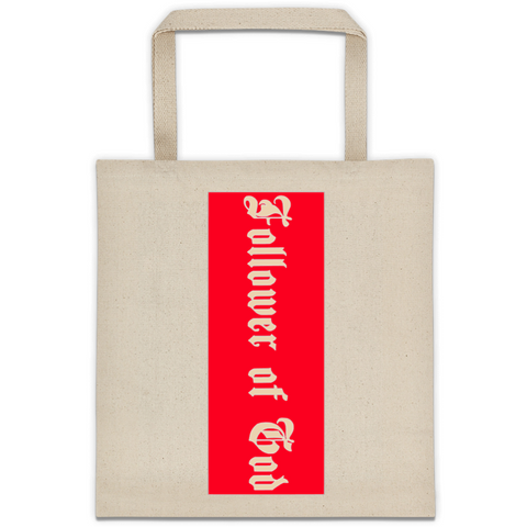 Follower of God - Canvas Tote Bag