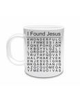 I found Jesus Word Search - Ceramic Mug