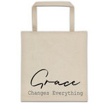 Grace Changes Everything - Canvas Tote Bag